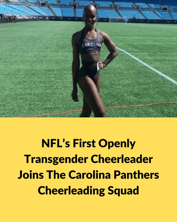 carolina panthers trans cheerleader