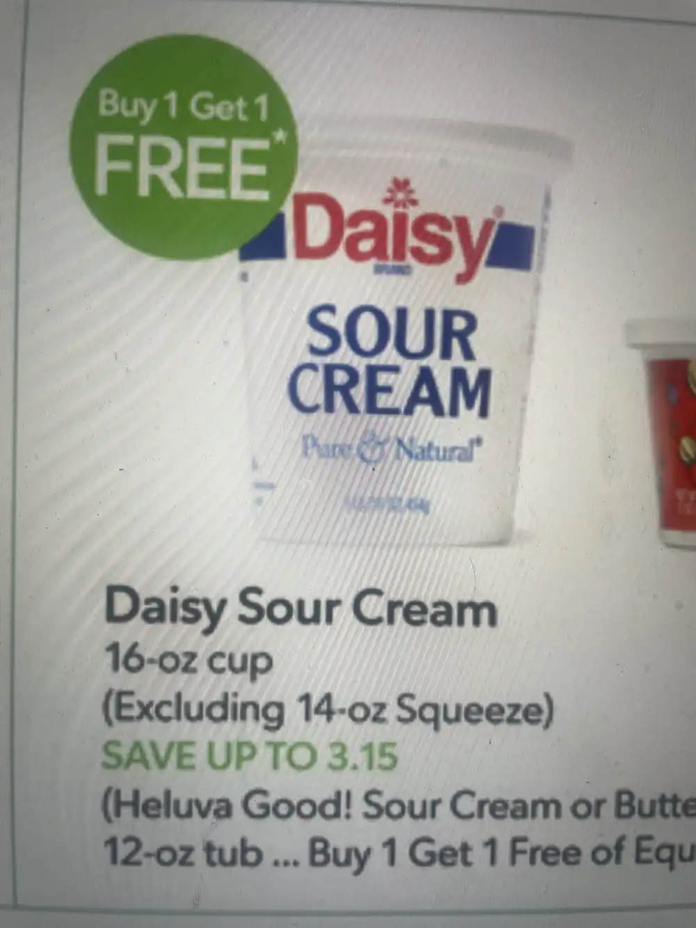 daisy sour cream