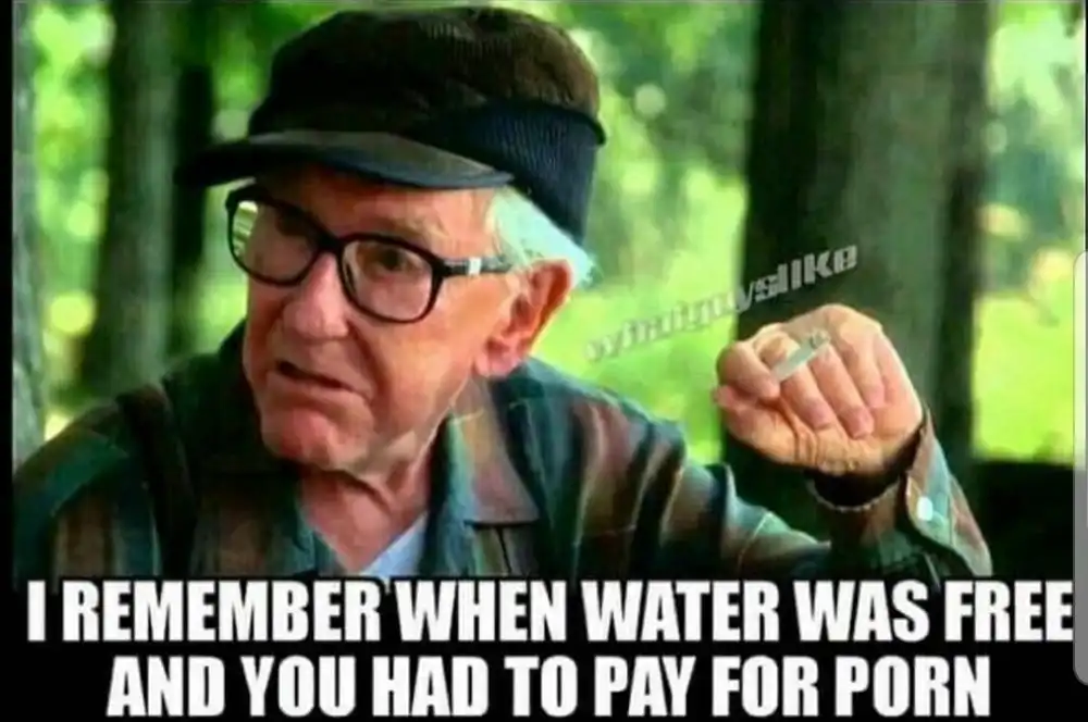 free water paid porn