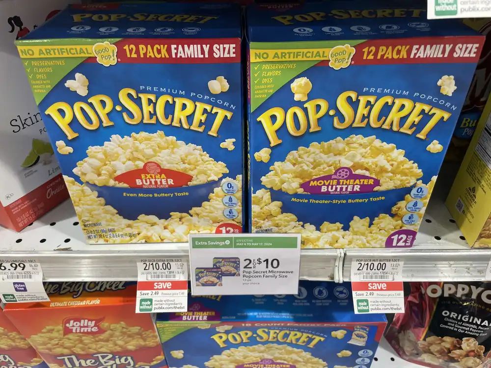 pop secret publix