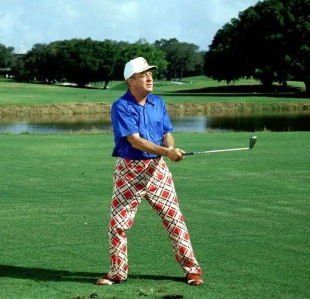 rodney dangerfield playing golf