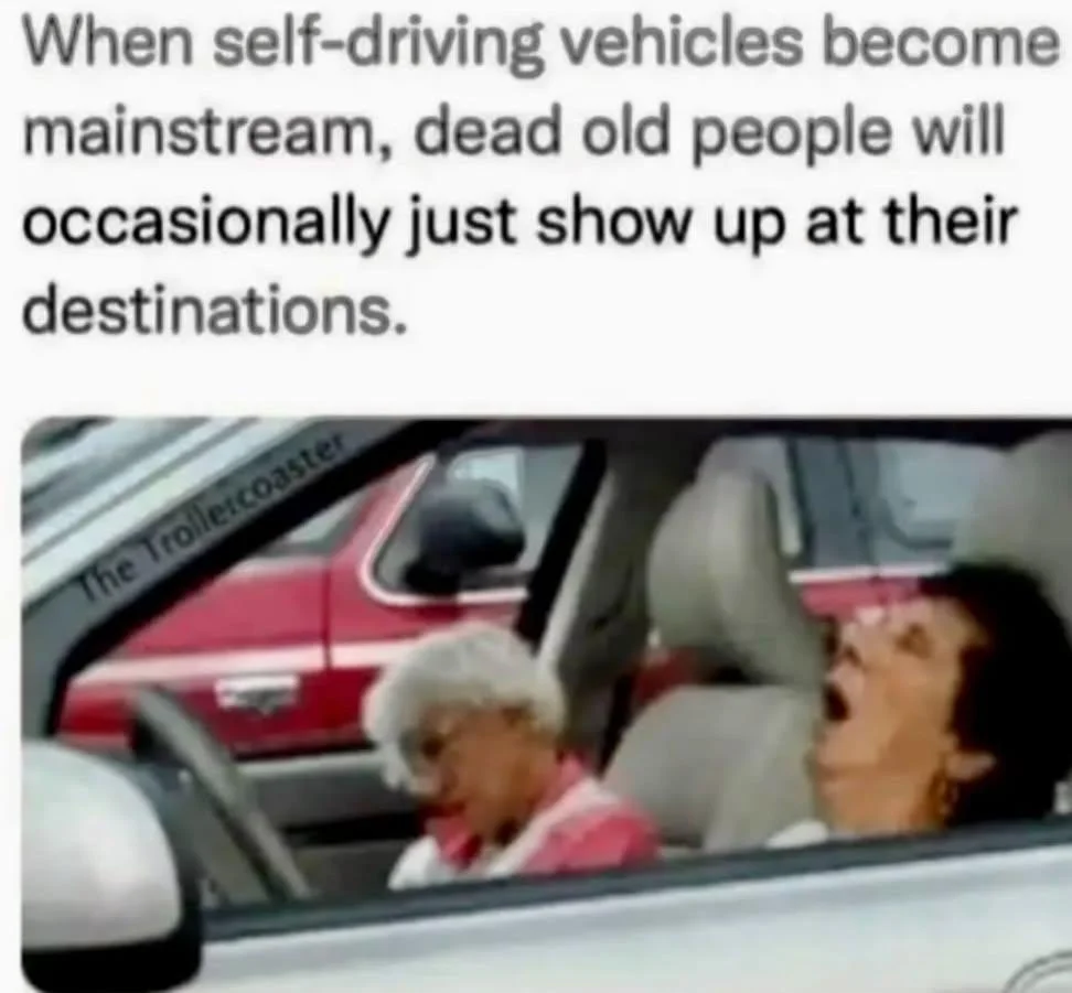 self driving dead people