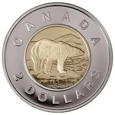 toonie canada 2 dollars coin