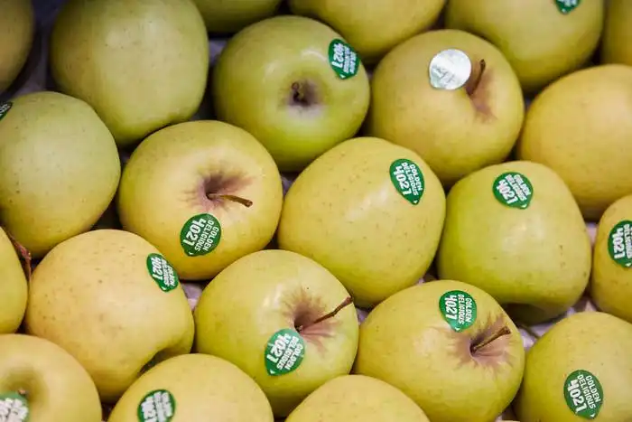 apples retail stickers