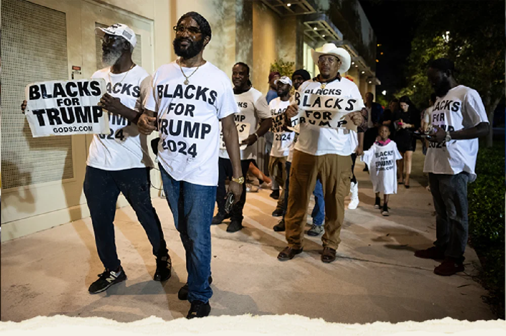 blacks for trumpy