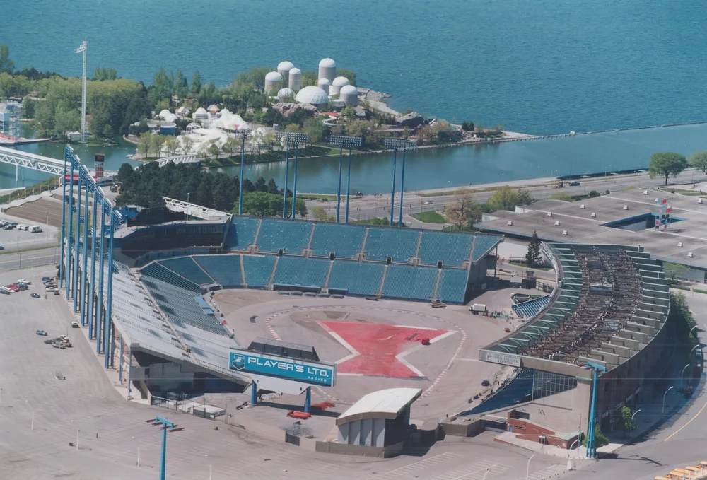 exhibition stadium in 1993 after the jays left