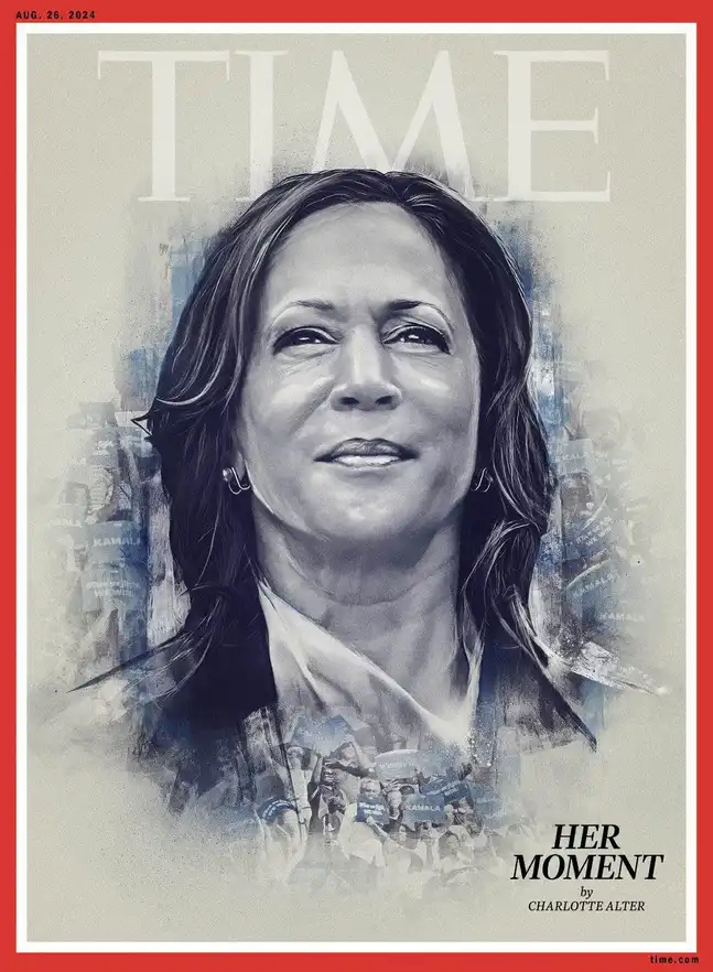 kamala time magazine