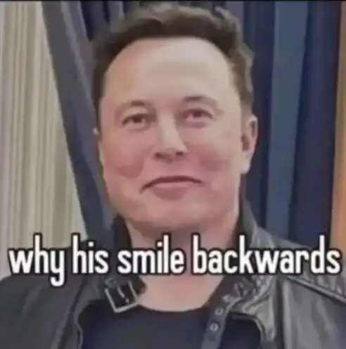 smiles backwards