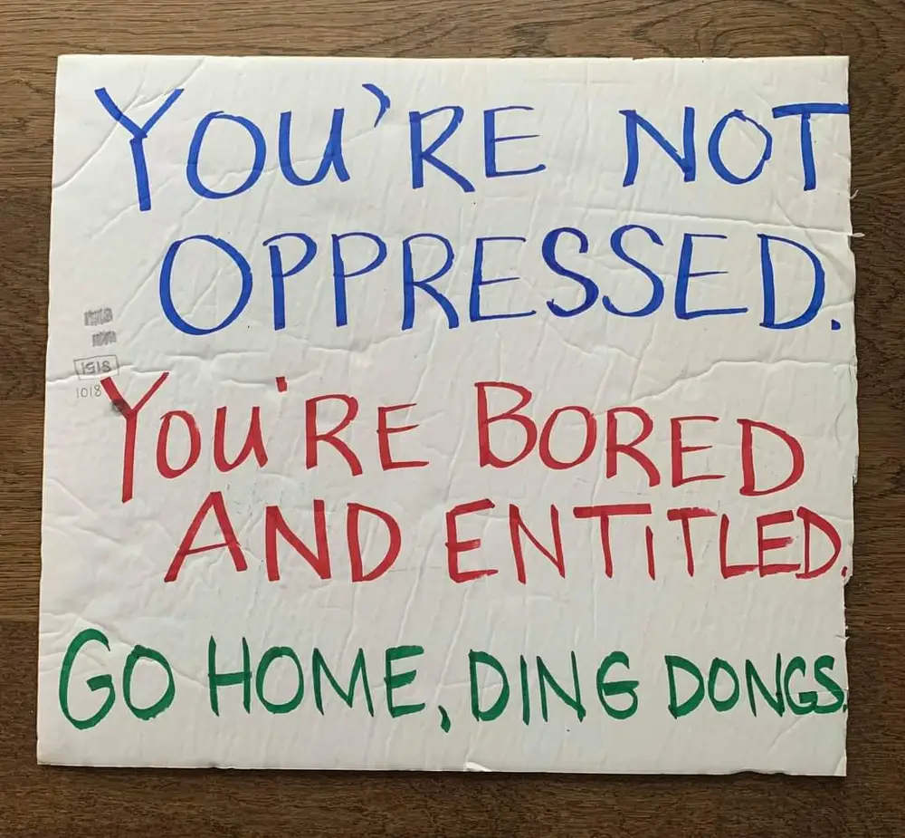 you are not oppresed