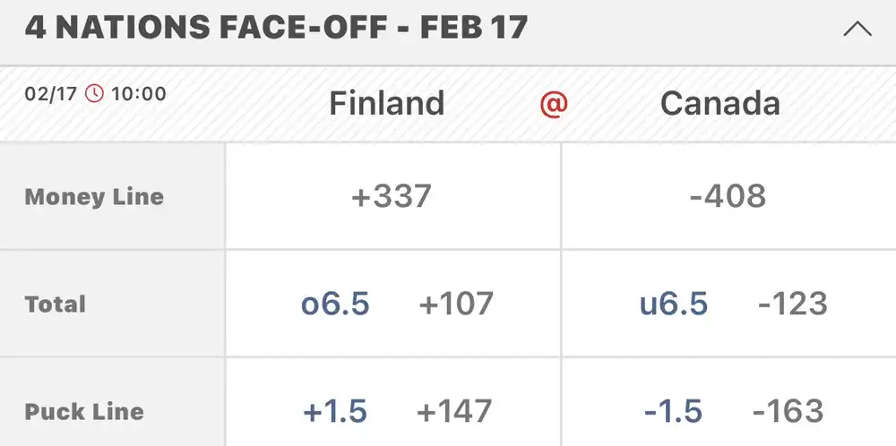 4 nations faceoff