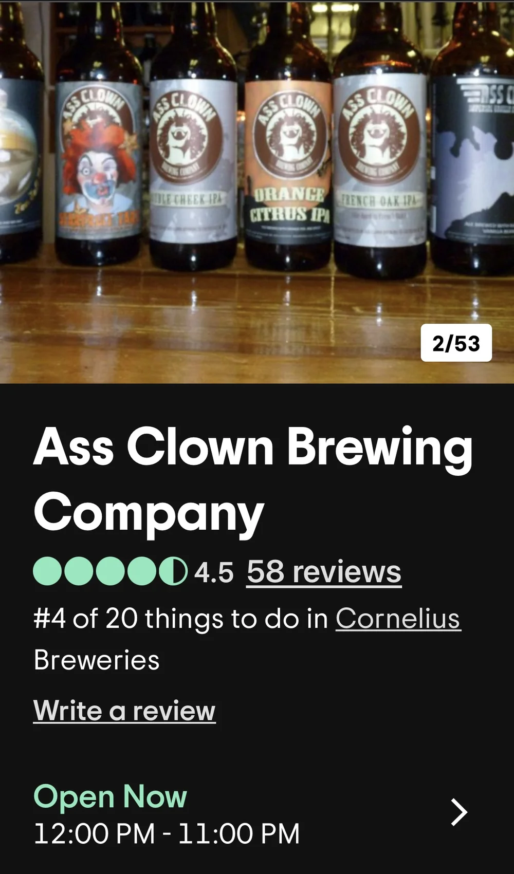 ass clown brewing