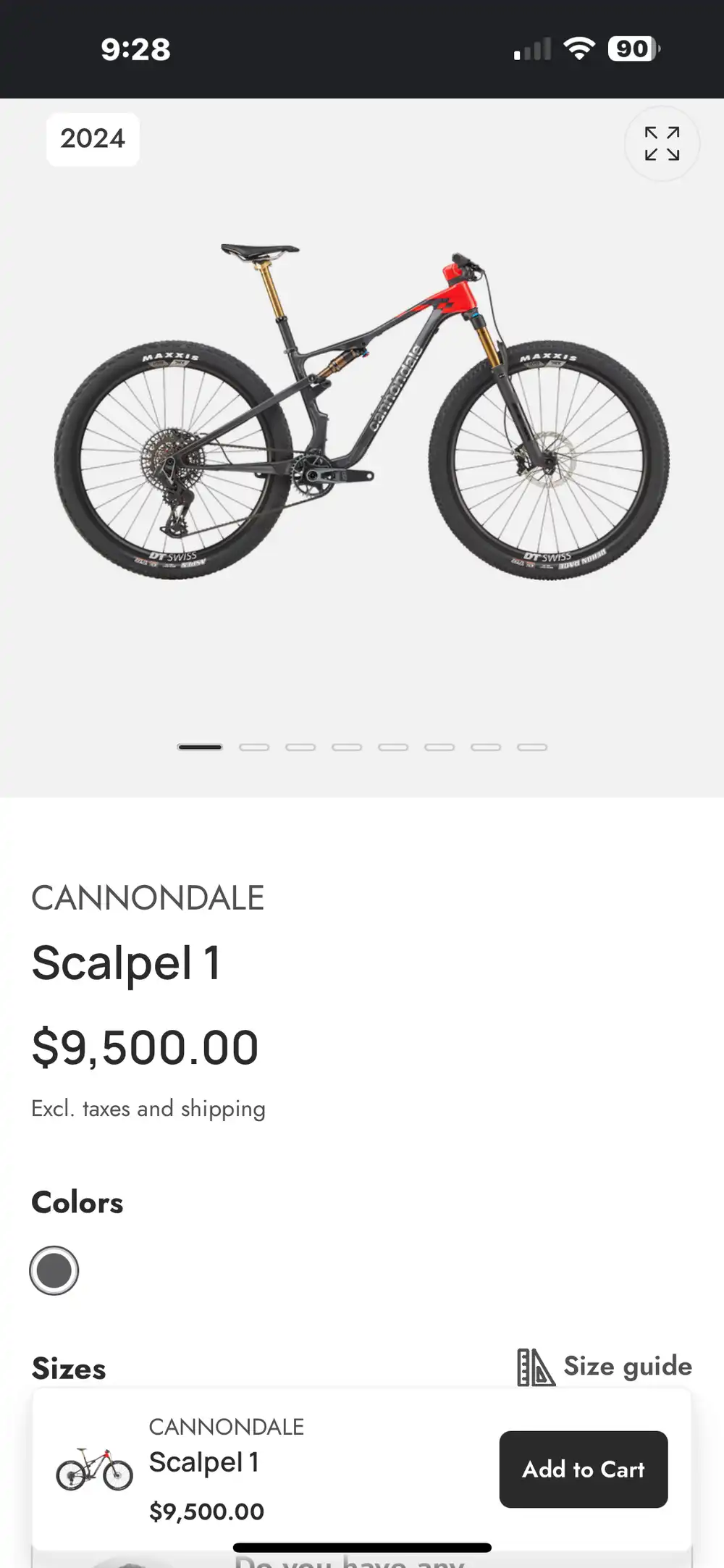 cannondale scalpel 1