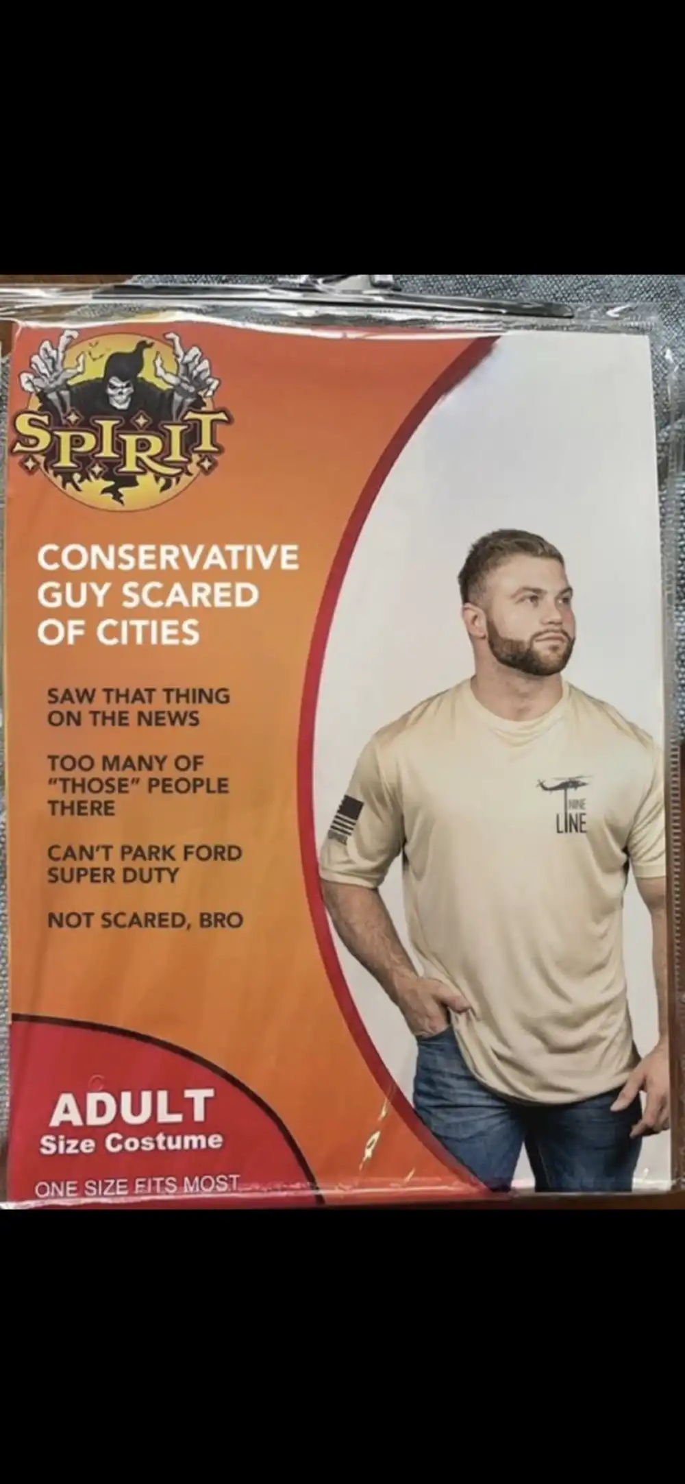 conservative guy scared of cities