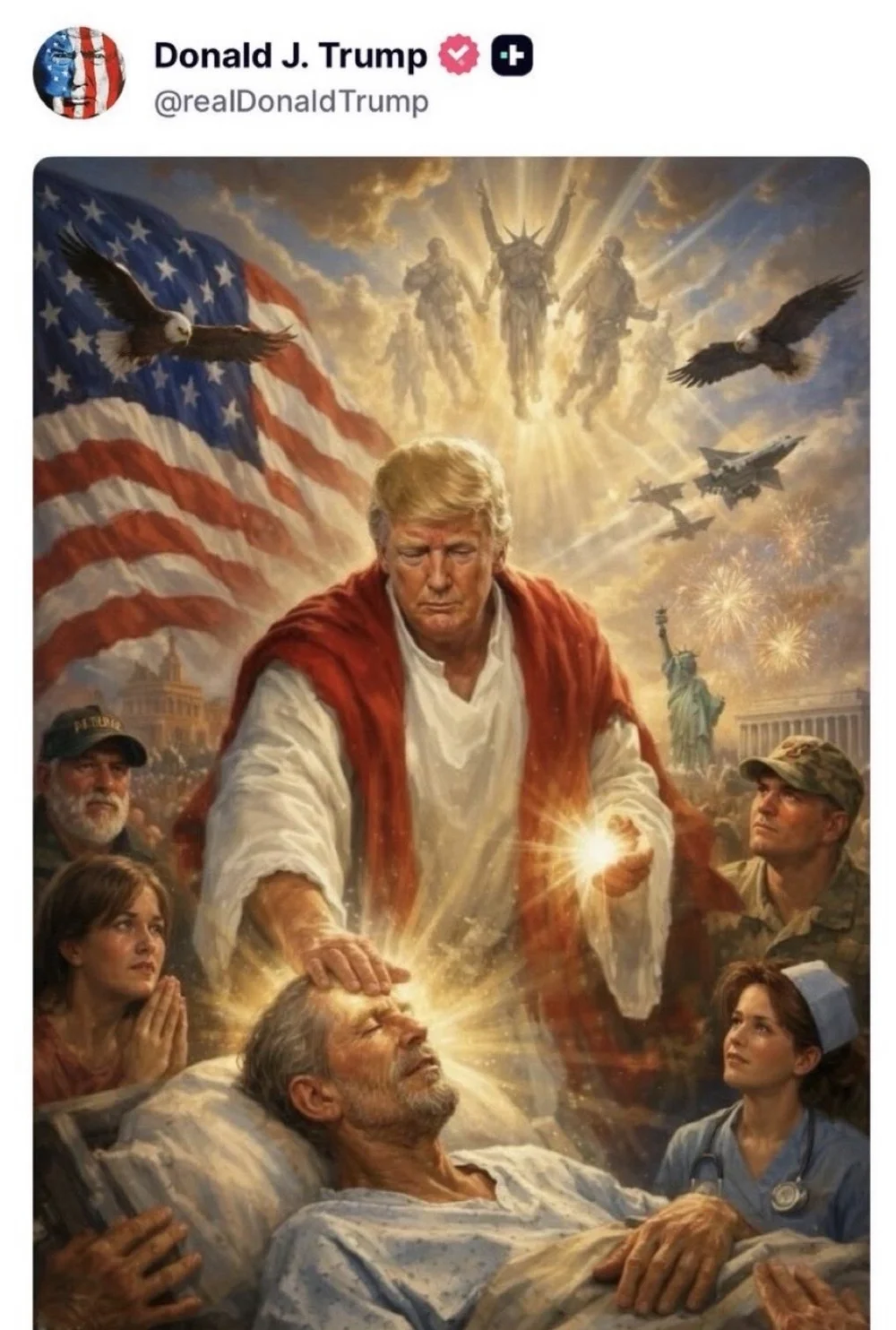 donald is jesus