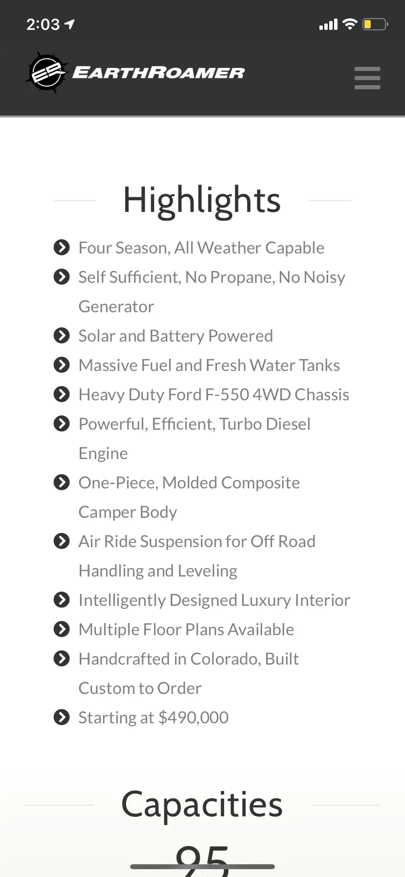 earthroamer highlights