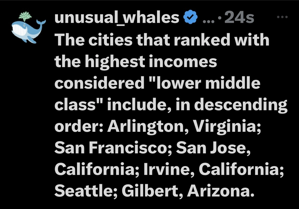 lower middle class cities