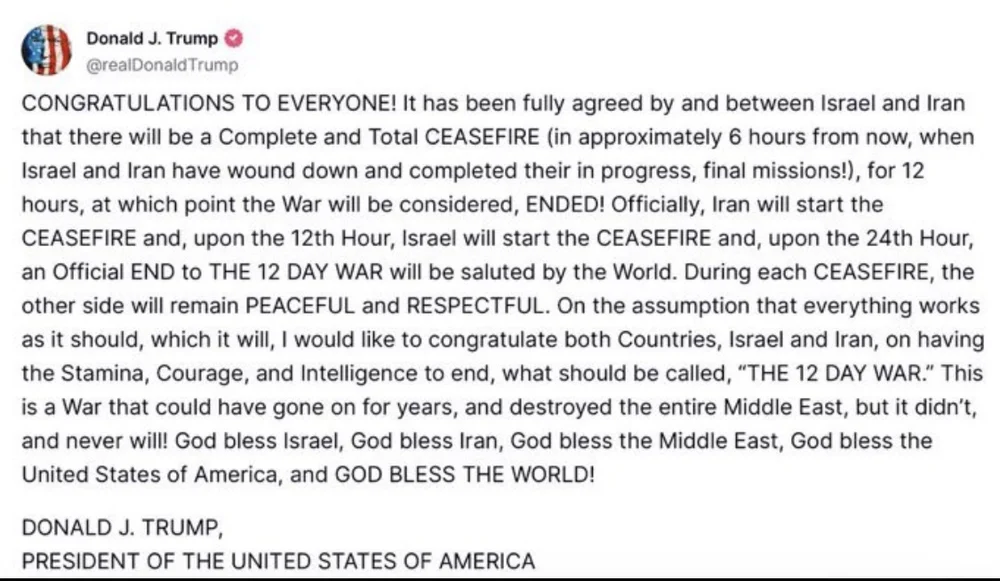 middle east at peace