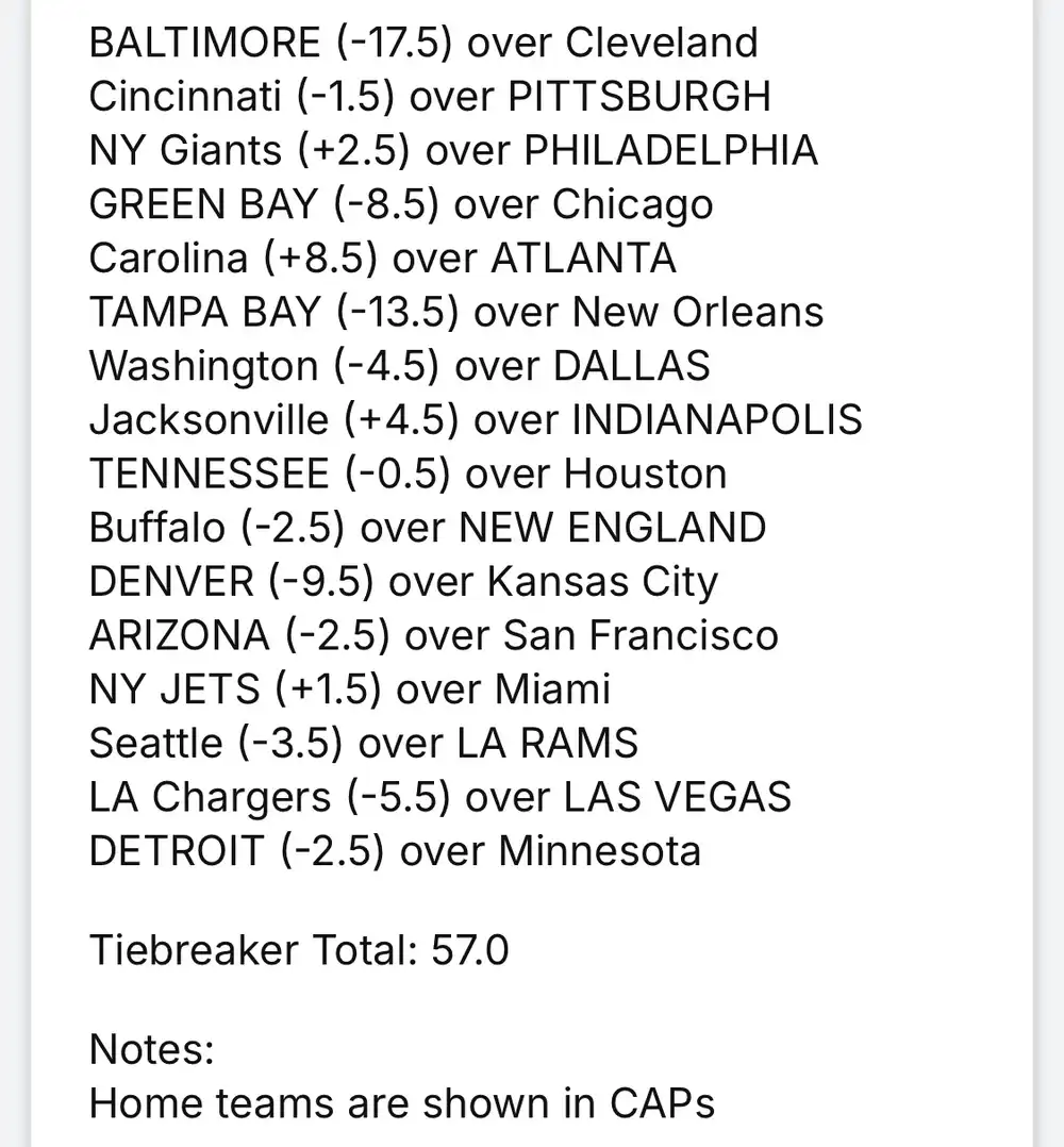 nfl pool plaqys 20250105