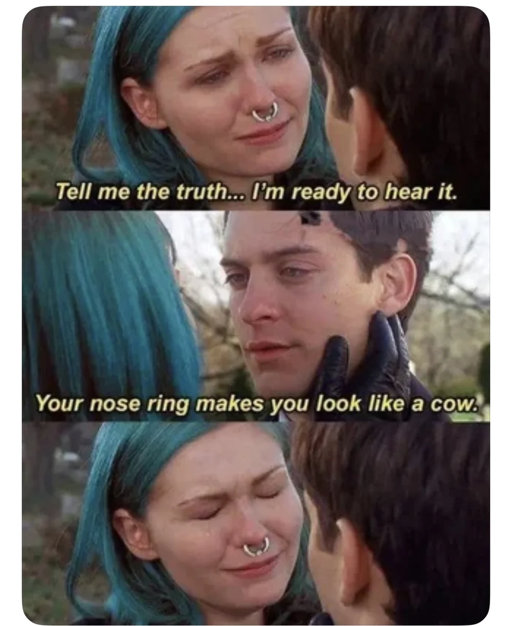 nose ring cow