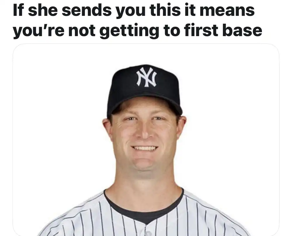 not getting to first base