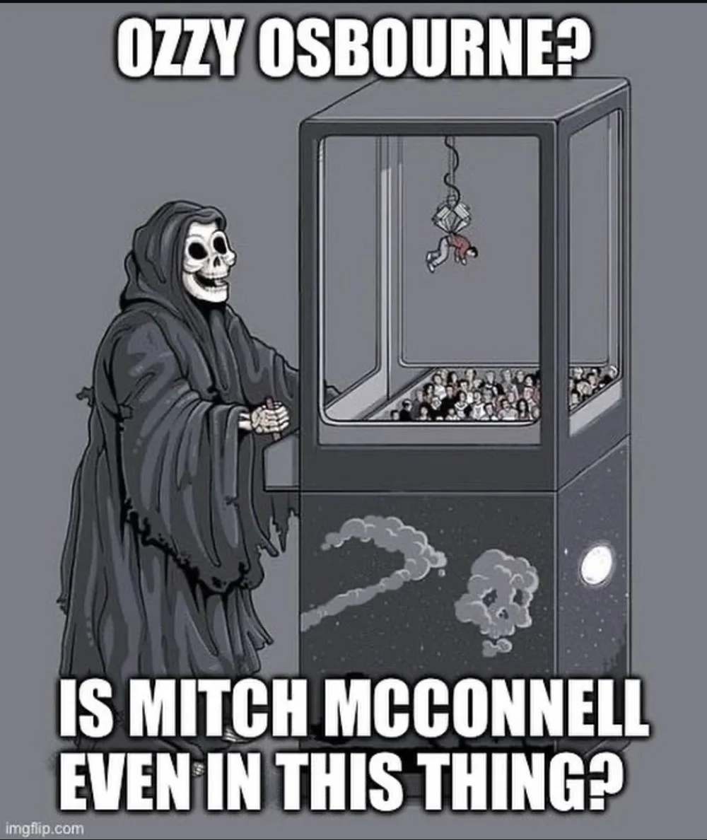 ozzy gone mitch is still here