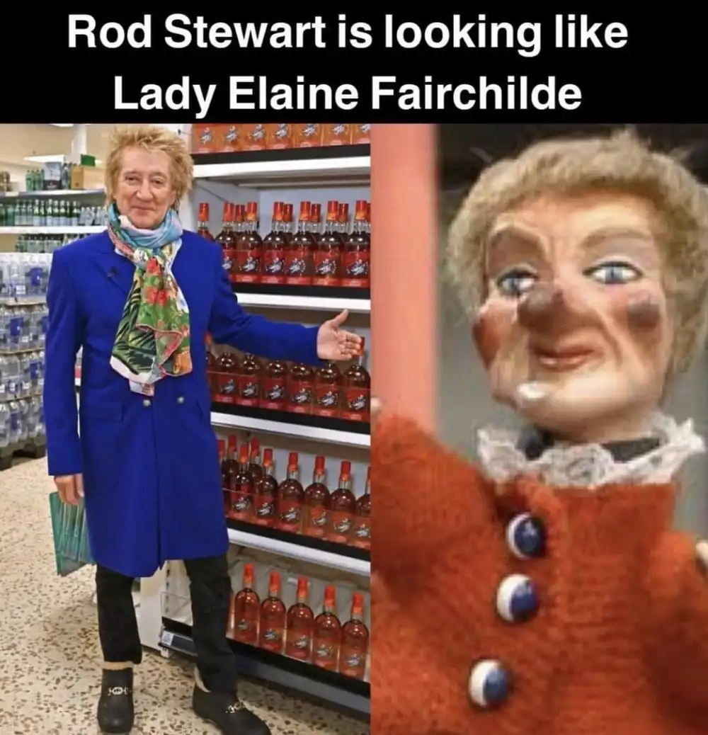 rod stewart is elaine fairchilde