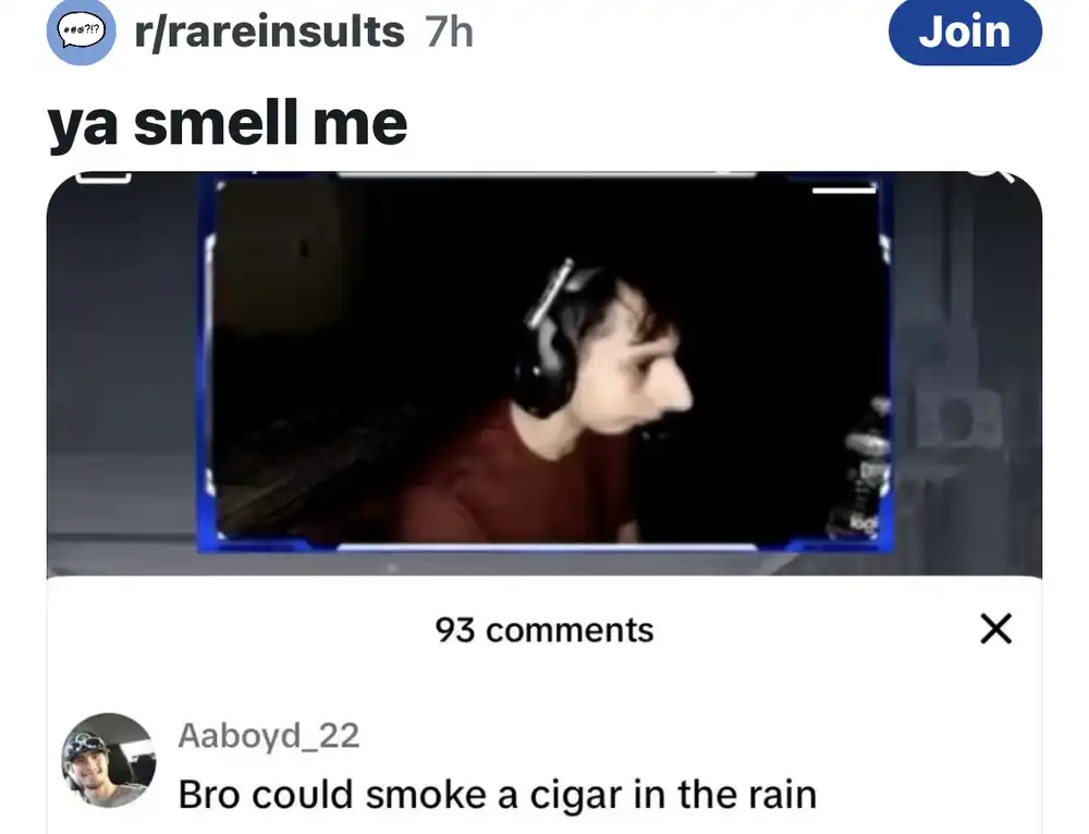 smoke a cigar in the rain