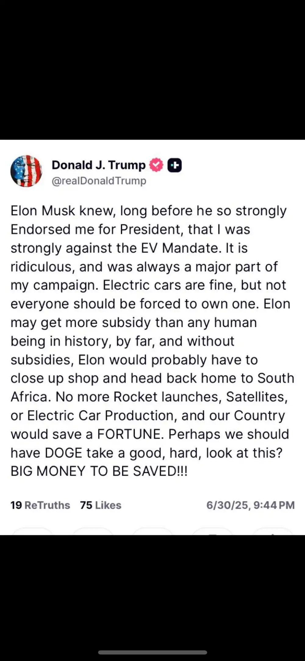 trump v elon round 2