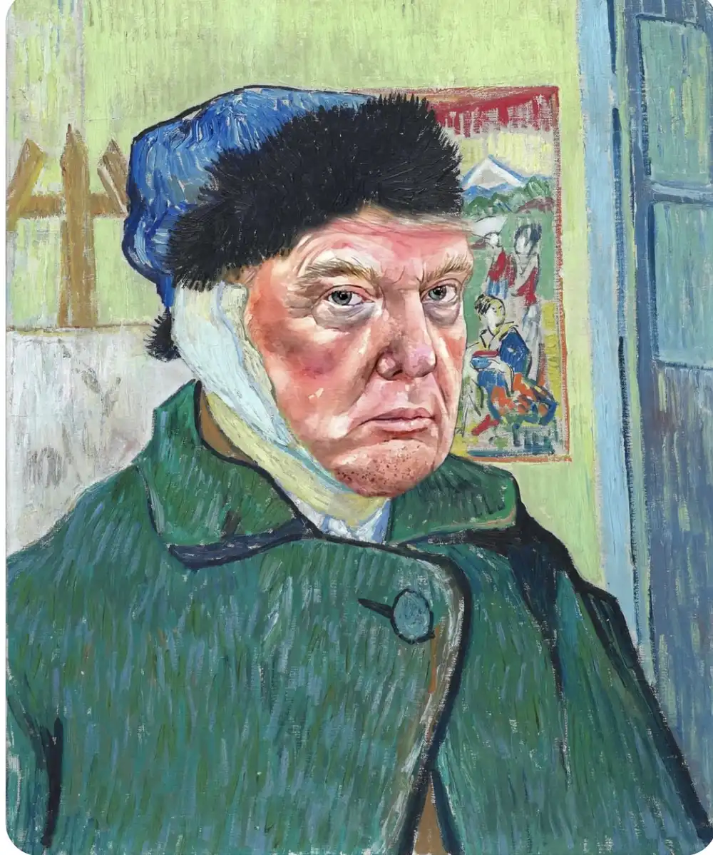 trump van gogh