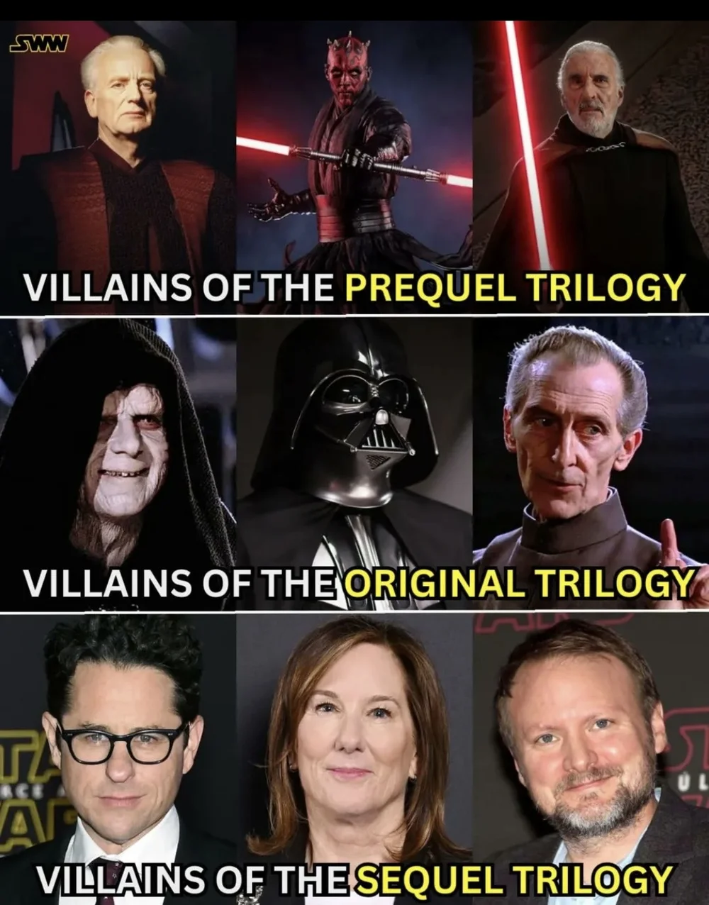 villains in trilogy