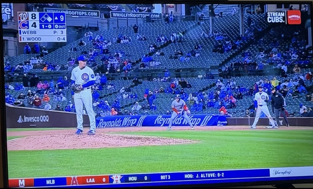 wrigley field yestarday